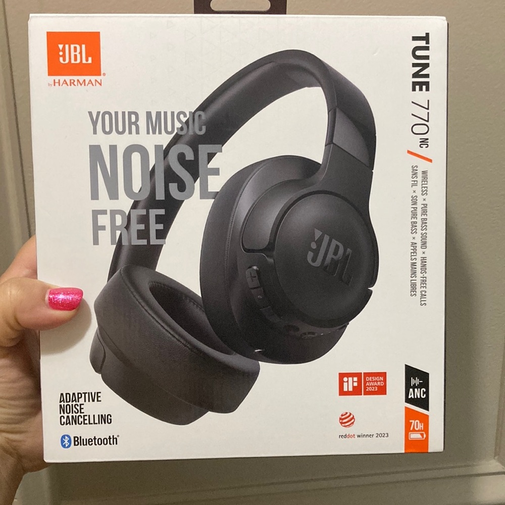 JBL Tune 770NC Black Headphone’s